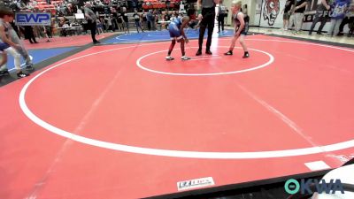 67-70 lbs Semifinal - Aiden Calvert, Bartlesville Wrestling Club vs Lloyd Gregston, Bartlesville Wrestling Club