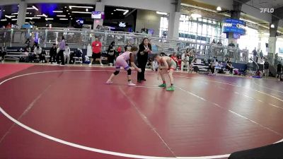 92 lbs Quarterfinal - Aviendha Smith, Hill Country Wildcats Wrestling Club vs Brantley Arluck, Spartan Mat Club