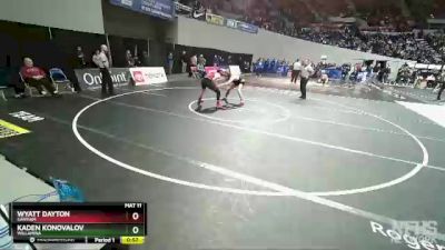 2A/1A-138 Cons. Round 3 - Wyatt Dayton, Santiam vs Kaden Konovalov, Willamina