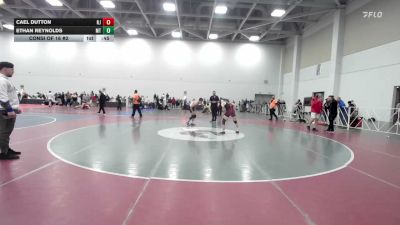 132 lbs Consi Of 16 #2 - Cael Dutton, NJ vs Ethan Reynolds, MT