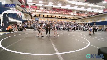 49 lbs Consi Of 16 #2 - Ryan Litten, Elgin Wrestling vs Maximus Crawford, Southmoore SaberCats Wrestling