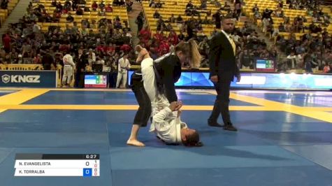 NICOLE EVANGELISTA vs KATHERINE TORRALBA 2018 World IBJJF Jiu-Jitsu Championship