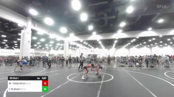 72 lbs Rr Rnd 1 - Makaylie TalbertKim, Golden Backs MRTC vs Isabella Graham, Matsu Matmen