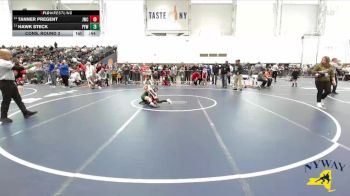 59 lbs Cons. Round 3 - Hawk Steck, Pioneer Youth Wrestling vs Tanner Pregent, Journeymen Wrestling Club