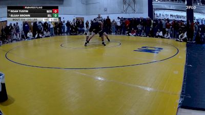 215 lbs Round Of 16 - Roan Tustin, Waynesburg vs Elijah Brown, Belle Vernon