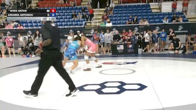 145 lbs Champ. Rd Of 32 - Nora Akpan, Minnesota vs Arianna Antoniou, Florida