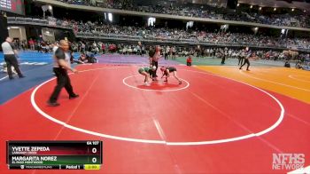 6A 107 lbs Champ. Round 1 - Margarita Norez, El Paso Montwood vs Yvette Zepeda, Langham Creek