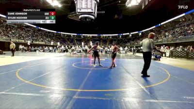 160 lbs Consy 1 - Zane Johnson, Governor Mifflin vs Syler Hoover, Selinsgrove