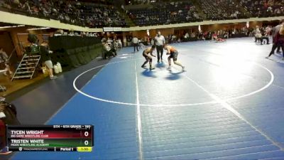 160 lbs Round 3 - Tristen White, Moen Wrestling Academy vs Tycen Wright, Big Game Wrestling Club