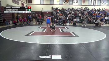 120 lbs Cons. Round 3 - Kaylee Hampton, Iowa City West vs Audrey Feuerhelm, Decorah