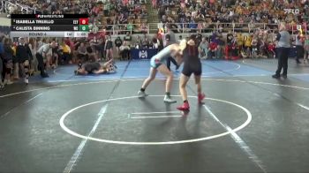 112 lbs Round 4 - Calista Binning, West Clermont vs Isabella Trujillo, Elyria