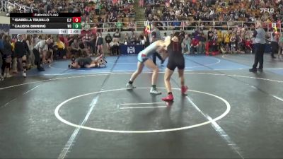 112 lbs Round 4 - Calista Binning, West Clermont vs Isabella Trujillo, Elyria