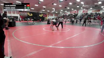 190 lbs Champ. Round 1 - Sierra Green, Burroughs/Ridgecrest vs Olivia Marker, Santiago (Corona)