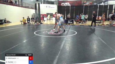 97 kg Consi Of 16 #1 - Zane Hitchcock, Cincinnati RTC vs Elijah Hunter, Virginia