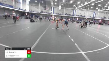 149 lbs Round Of 16 - Kai Owens, Columbia vs Billy Mieiszner, Kent State