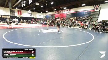 144 lbs Champ. Round 2 - Alek Carerra, Long Beach Poly vs Justin Shnayderman, Beverly Hills