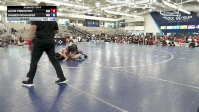 157 lbs Jacob Penzkover, Wisconsin vs Xander Fronhofer, California Gold