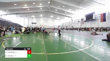 138 lbs Round Of 32 - Jesu Camacho, Big Bear Grapplers vs Kiano Torres, BlackCat WC