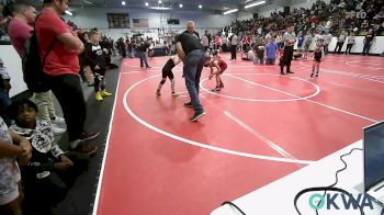 61 lbs Consolation - Trenton Hall, Claremore Wrestling Club vs Emerson Sewell, Jenks Trojan Wrestling Club