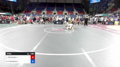 157 lbs Cons 64 #2 - Liam Richards, WI vs Austin Freisberg, KS