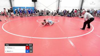 43 kg Rr Rnd 2 - Chase Phillips, Blue Wave 1 vs Van Ward, Bad Karma