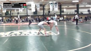 141 lbs Round Of 16 - Jayden Sanchez, Rider vs Joe Fongaro, App State