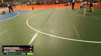 125 lbs Quarterfinals (8 Team) - Adam Iverson, F/MCC vs Hayden Thompson, STMA (St. Michael/Albertville)