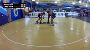 120 lbs Round 3 (8 Team) - Gabriel McGee, Oakleaf WC vs Trenton Lewis, Greasers