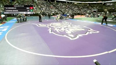 113-2A Quarterfinal - AJ Jaramillo, Dolores Huerta Prep vs Cooper Edson, Sedgwick County/Fleming