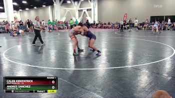 144 lbs Round 1 (10 Team) - Caleb Kirkpatrick, Fight Barn WC vs Andres Sanchez, Westsdie WC