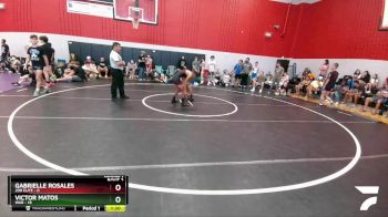 110 lbs Round 1 (6 Team) - Victor Matos, WAR vs Gabrielle Rosales, 208 Elite