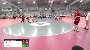 138 lbs Rr Rnd 2 - Anthony Mayo, Raider Wrestling Club vs Logan Willis, Evil Empire Red