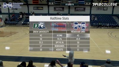 Replay: Drew vs Moravian | Nov 20 @ 7 PM