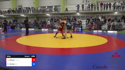 92kg Cons. Round 4 - Iman Aliyev, Team Xtreme vs Charles-Anthony Divita, Vanier College WC