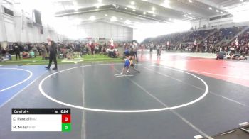 46 lbs Consi Of 4 - Clay Randall, NAZ Grapplers vs McKay Miller, Shootbox WC