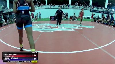 108 lbs Round 2 (8 Team) - Leeyah Rodriguez, California vs Ahnai Welchans, Ohio