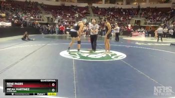 5A 189 lbs Quarterfinal - Rene Pages, Hobbs vs Micah Martinez, Cleveland