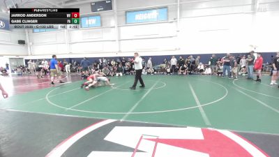 C-132 lbs Round Of 32 - Jarrod Anderson, WV vs Gabe Clinger, PA