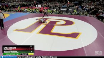 1st Place Match - Lacy Lemburg, Lakeview Girls vs Kaylyn Harrill, Omaha Skutt Catholic Girls