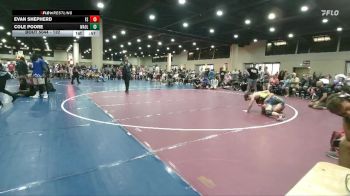 132 lbs Cons. Round 2 - Cole Poore, Wrestling Academy Of Louisiana vs Evan Shepherd, Florida Supreme