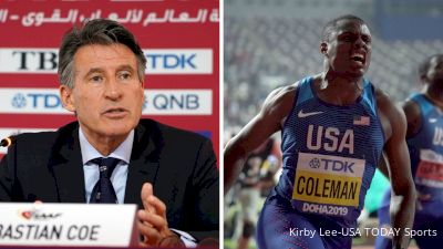 95. Coe Suggests Coleman Will Miss Olympics