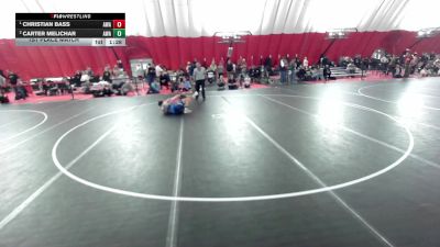 16U Boys - 165 lbs 1st Place Match - Christian Bass, Askren Wrestling Academy vs Carter Melichar, Askren Wrestling Academy