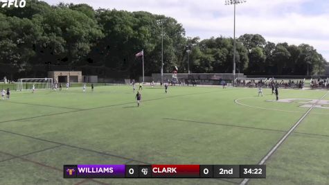 Replay: Williams College vs Clark (MA) | Sep 21 @ 1 PM