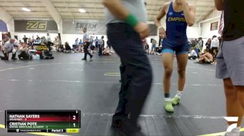 138 lbs Round 4 (6 Team) - Aiden Baum, Doughboy vs Liam Dwyer, Empire Wrestling Academy