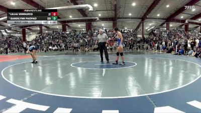 140 lbs Semifinal - Sandilynn Paopao, Centennial vs Lillia Verduzco, South Tahoe