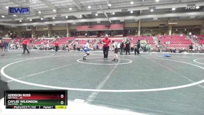 70 lbs Round 4 - Addison Ross, Red Devil vs Caylee Wilkinson, Halstead