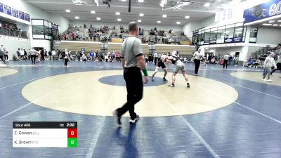 149 lbs Semifinal - Zac Cowan, Bellarmine vs Kade Brown, Pittsburgh