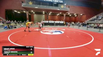 4A-170 lbs 1st Place Match - Terran Grooms, Sheridan vs Grant Weiss, Star Valley