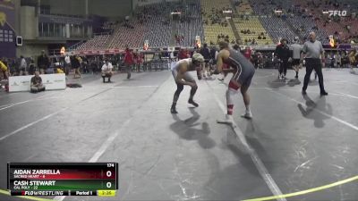 174 lbs Finals (2 Team) - Aidan Zarrella, Sacred Heart vs Cash Stewart, Cal Poly