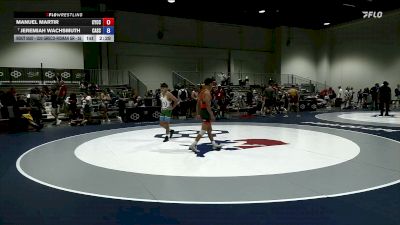 Cons. Round 4 - Manuel Martir, Community Youth Center - Concord Campus Wrestling vs Jeremiah Wachsmuth, COBRA ALL-STARS / Cobra Wrestling Systems LLC